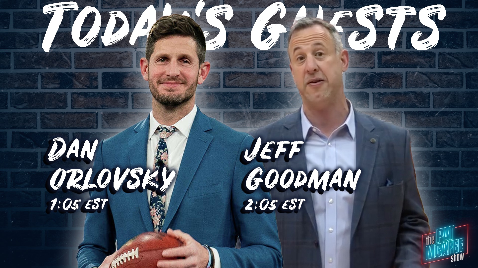 Pat McAfee on Twitter "Hello beautiful people. THE PMS BRACKET BONANZA