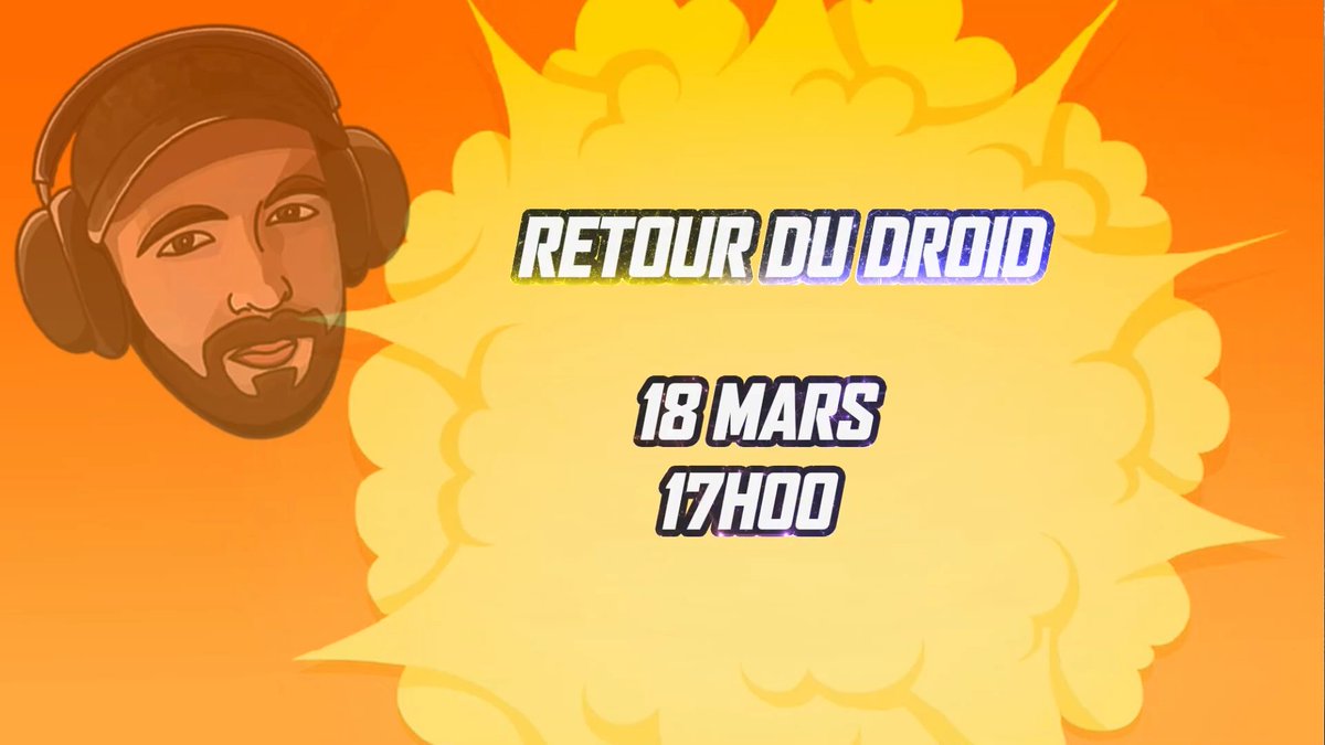 droid_fr's tweet photo. 🚨Retour sur #twitch !

https://t.co/rNS6RfNn5T https://t.co/cIo3oitkhe