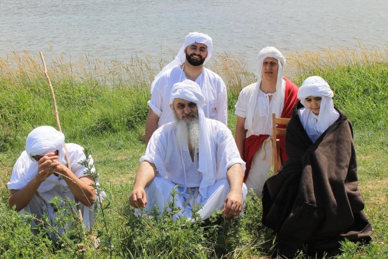 IraqisFpeace's tweet photo. كل عام وأبناء المكون الصابئي المندائي الأصيل بألف خير بمناسبة احتفالاتهم بعيد الخليقة ( برونايا ) والتي تصادف اليوم متمنين لهم الخير والأمان والسعادة أينما كانوا داخل #العراق أو خارجه .
#عراقيون_للسلام https://t.co/OwnZx5uHV0