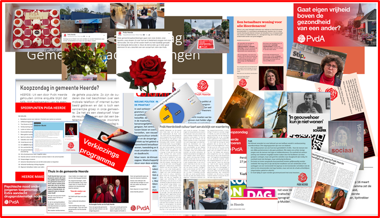We hebben het afgelopen jaar veel gedaan. Enquêtes, o.a. over koopzondag, georganiseerd. Rozen uitgedeeld. geluisterd naar onze inwoners etc. We hebben niet alles goed gedaan maar wel ons best! Nu is de kiezer aan de beurt. En als u beschikt over een sociaal hart: stem dan PvdA