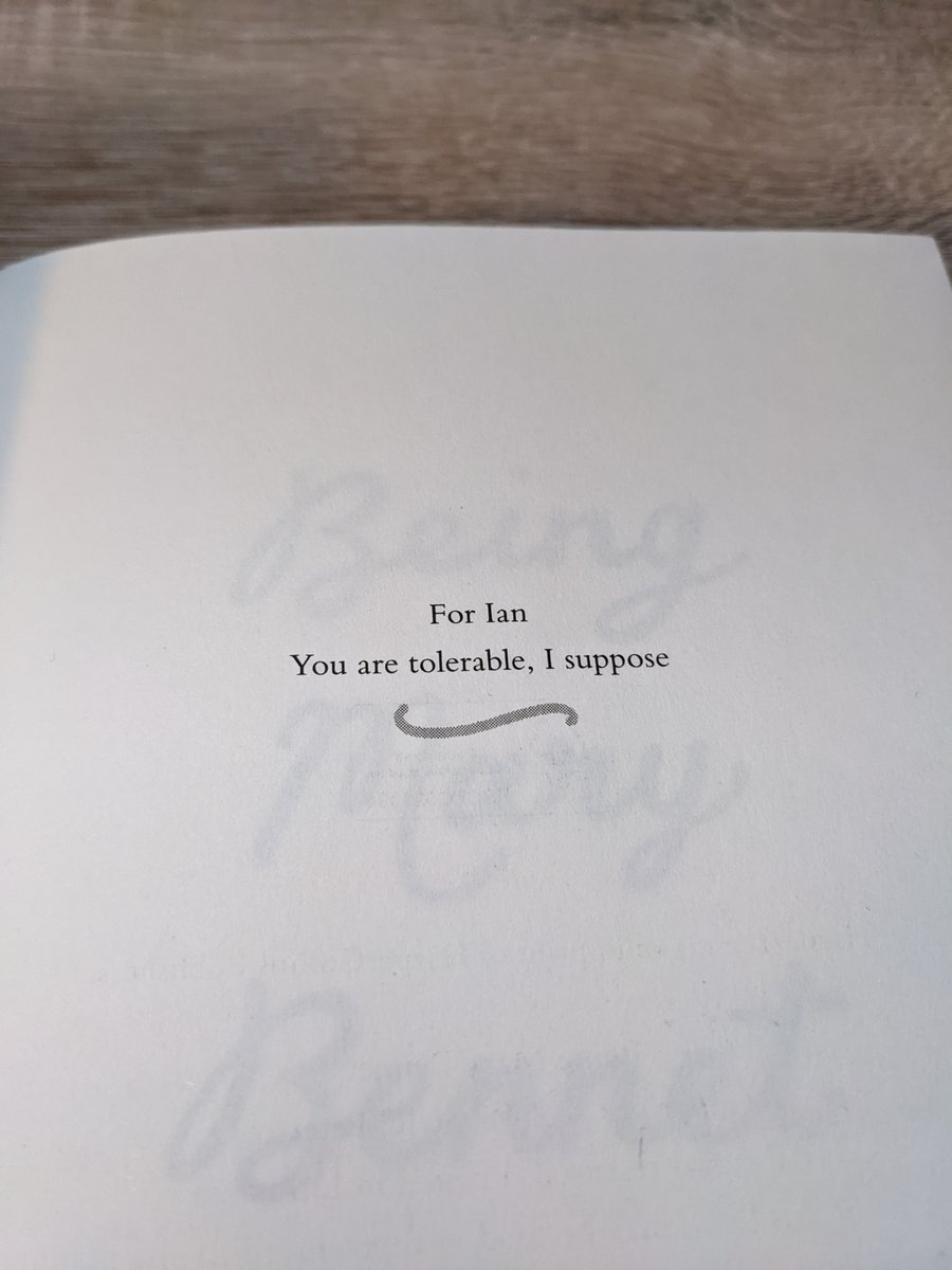 eyerollsohard's tweet photo. I can't believe this is real, but a book has been dedicated to me. It was written by my wife, @Jenc_P, and it's been 15 years in the making. https://t.co/7mgdaRjrw7