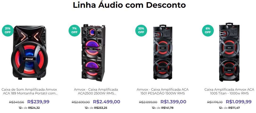 Bora aproveitar os descontos na linha gamer e áudio 

bit.ly/3H5G8VF