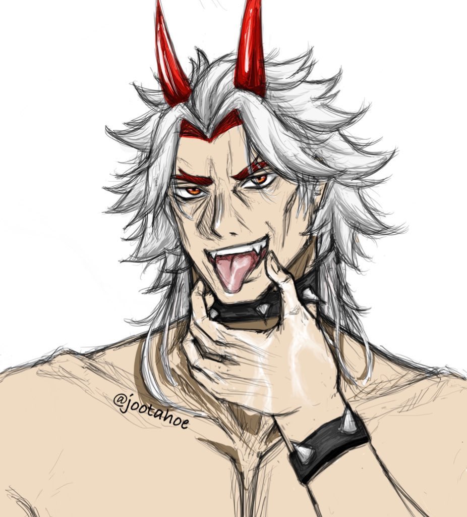 jootahoee's tweet photo. spicy dilf itto fanart 👀
still learning how to digital art lol, also i’m bad at skin shading help💀 #GenshinImpact #genshintwt #AratakiItto #Genshinfanart #FANART #digitalart #art https://t.co/WWVfMNZT4F