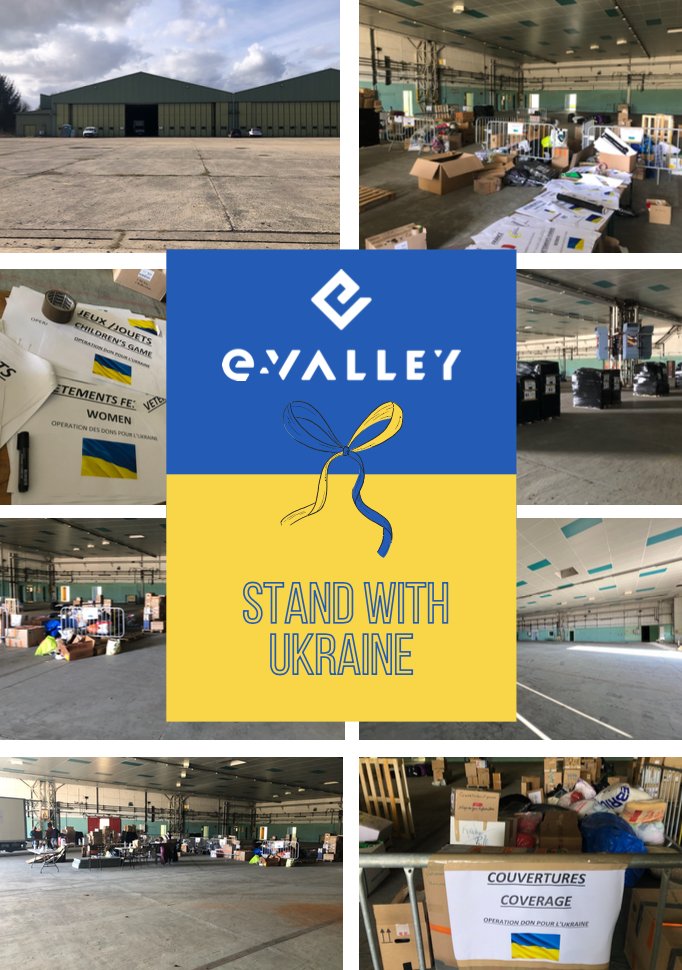 Castignac_fr's tweet photo. Castignac met à la disposition de l’agglomeration de Cambrai, les entrepots d'@evalley afin qu’il puissent stocker les donations pour les expédier à tous ceux dans le besoin en Ukraine.
#solidarité #solidaritéukraine #westandwithukraine https://t.co/P9qtfPNJQ0