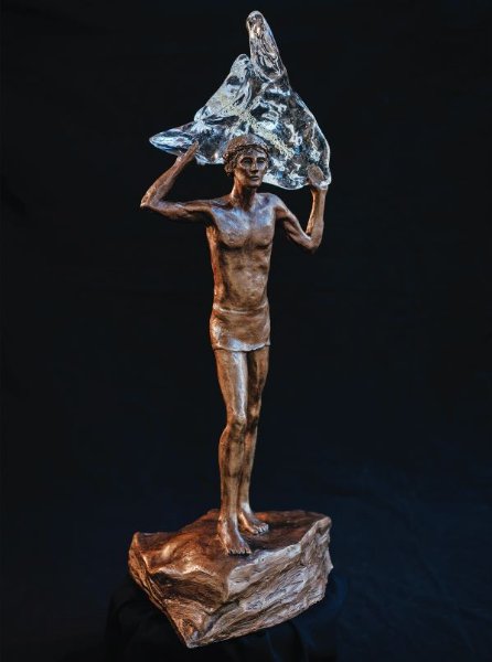 'Jesus takes up the cross'by Colleen McLaughlin Barlow artway.eu/artway.php?id=…