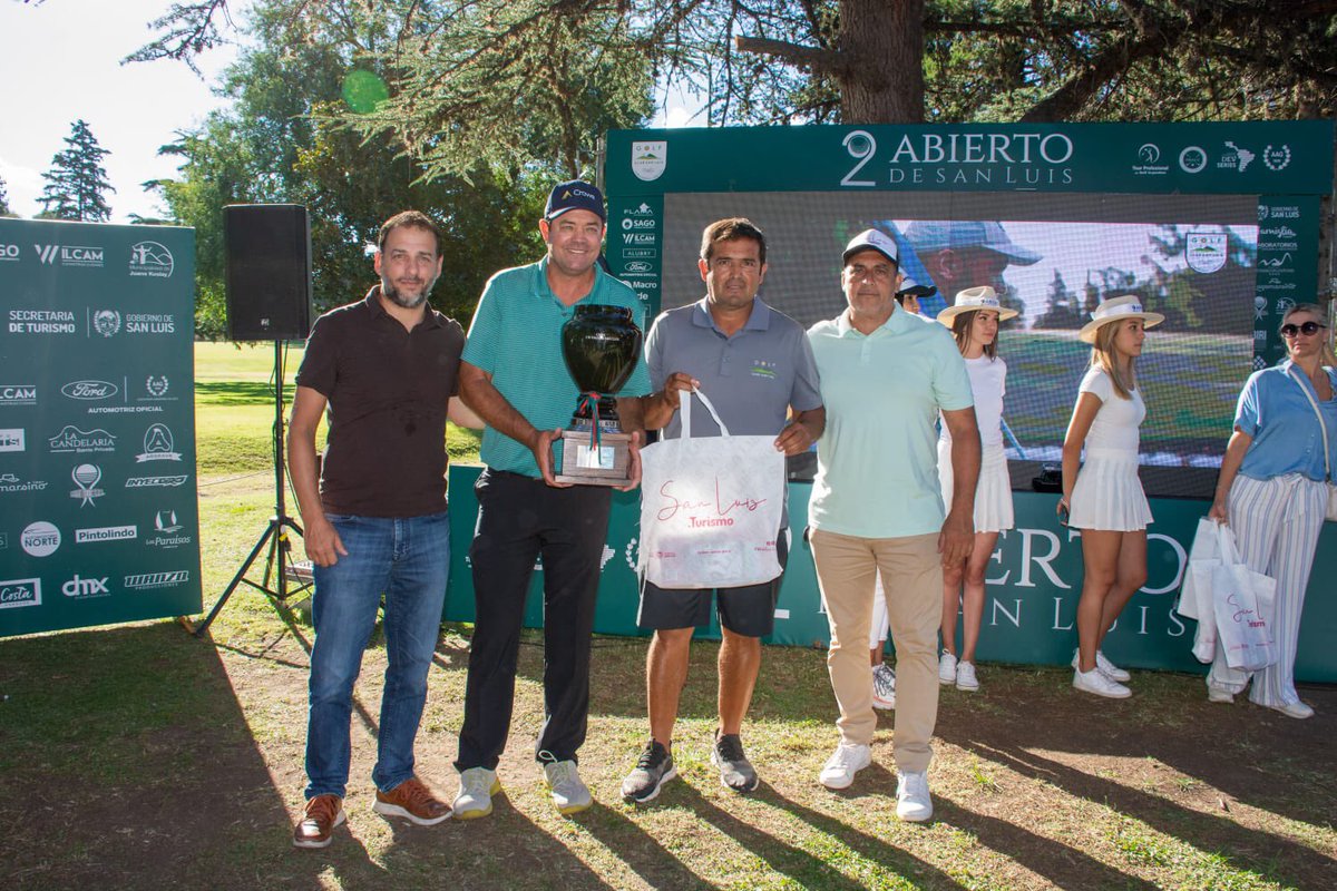 El 2º Abierto de San Luis se disputó en Cruz de Piedra.
Más información ➡️ bit.ly/GolfProfesional
#DeportesSanLuis #TurismoSanLuis