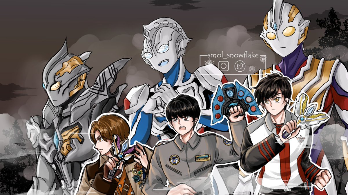 smolsnowflakeZ's tweet image. Choose your fighter XD
4 days left to see those three in action XD
#ultramantrigger
#ultramanz
#triggerdark
#ultramantriggerepisodez
#ウルトラマントリガーエピソードZ