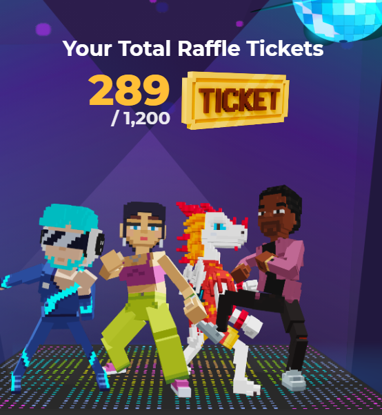 Summerha8671's tweet photo. @TheSandboxGame I just participated in the daily #SandboxAlphaS2Contest for a chance to earn up to 1,000 $SAND! Starting March 14 -  Show your Raffle Tickets. Check out my screenshot below! 👇 #SandboxAlphaS2 https://t.co/pVr4TYm5ab