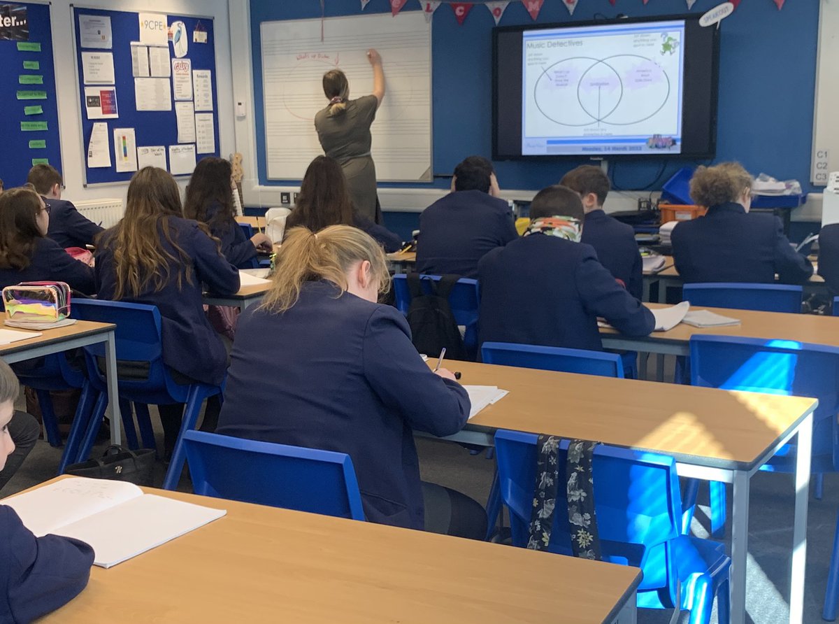 I4YPC's tweet photo. We’ve been with the fab Miss Pell @niepermusic @nieperacademy and her bottom-set Year 8 music pupils.  Can our #schemeofwork ‘The Slammer’ transform some of this group’s scepticism for learning music in to enthusiasm for the subject and a love for musical theatre…?  #edutwitter https://t.co/d3TzCaUAHJ
