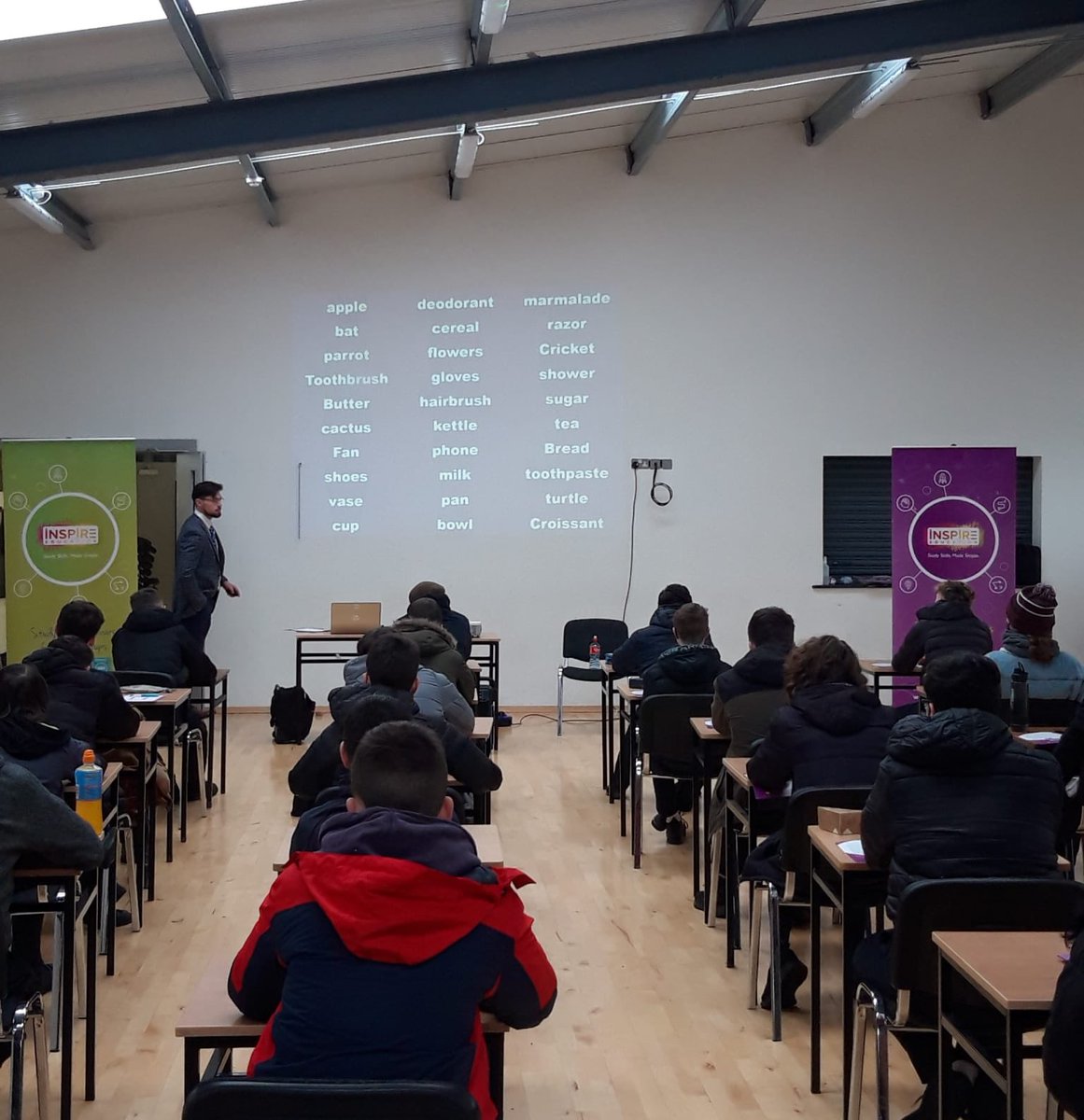 AMCHALETUAM's tweet photo. Our third year and Leaving Cert students attended Study Skills sessions with Inspire Education last week. #failtopreparepreparetofail #onyourmarksgetsetgo https://t.co/LzjPgAnGD6