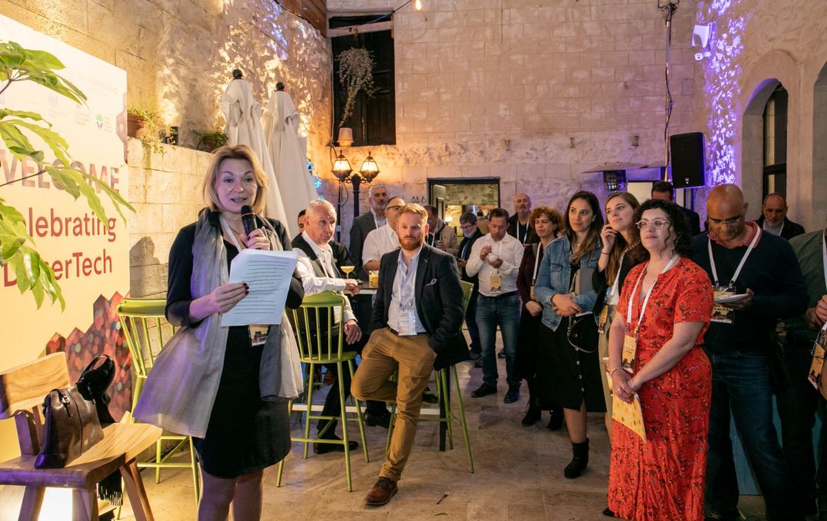 NLinIsrael's tweet photo. 10 🇳🇱 companies visited 🇮🇱 for the #DeserTech Adaptation Seminar: a productive climate partnership with business leads on water, energy &amp; food! https://t.co/hpGSUlgVK5