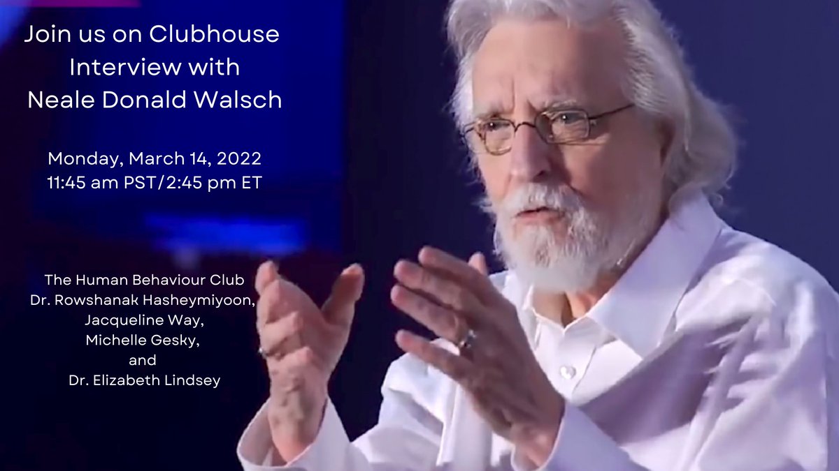 Join us for an extraordinary conversation!