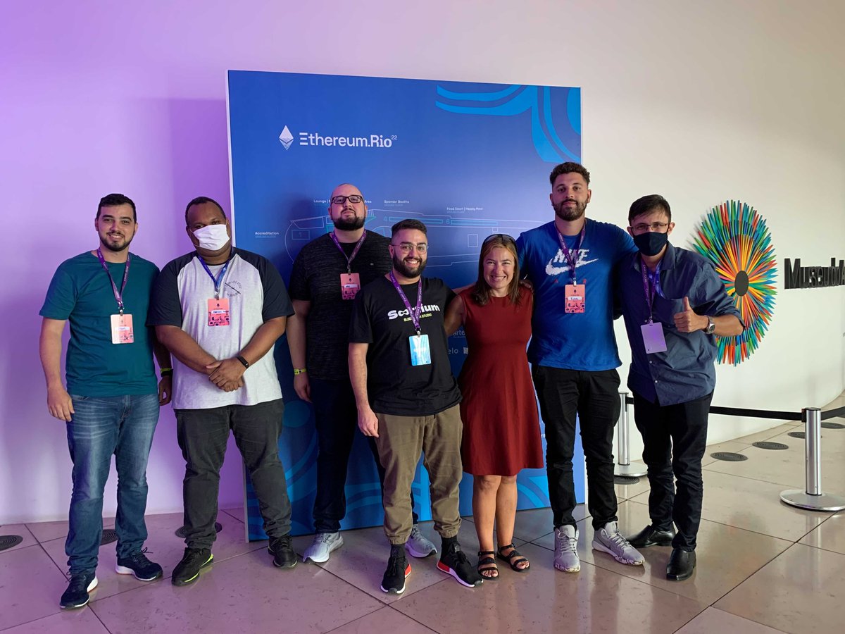 CosmoGene's tweet photo. The CryptoGene team is having a blast at @EthereumRio 🧑‍🔬

The sun is shining, the conference is packed, and CryptoGene is everywhere! We could not have asked for a better event.

Make sure to join our community at https://t.co/4yPvvwQB8p to learn more! https://t.co/oFe4h0vqCZ