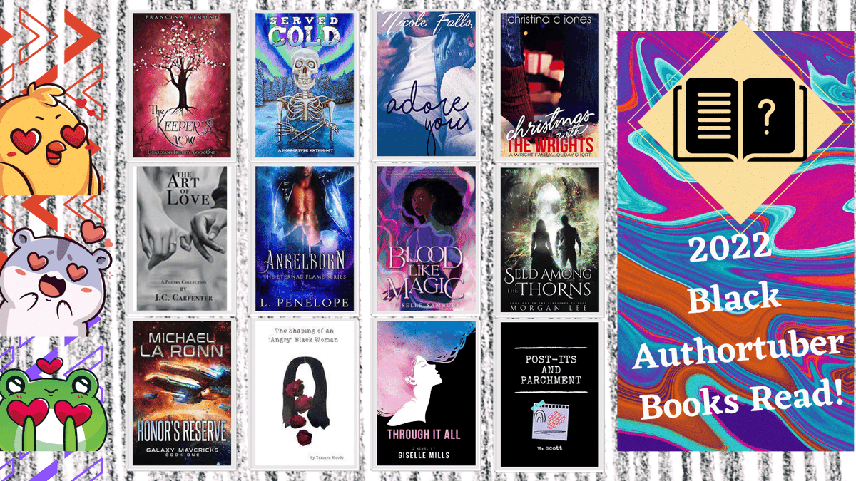 tastelifetwice's tweet photo. 🎉Party for readers!!🎉 Tonight: 6pm PDT!!
Join us for a discussion of the baker's dozen of #BlackAuthortuberReadathon #booksread last month!
#booktube #supportblackauthors #allgenreswelcome
https://t.co/qaOXTrLaMM https://t.co/qTr8YWYah1