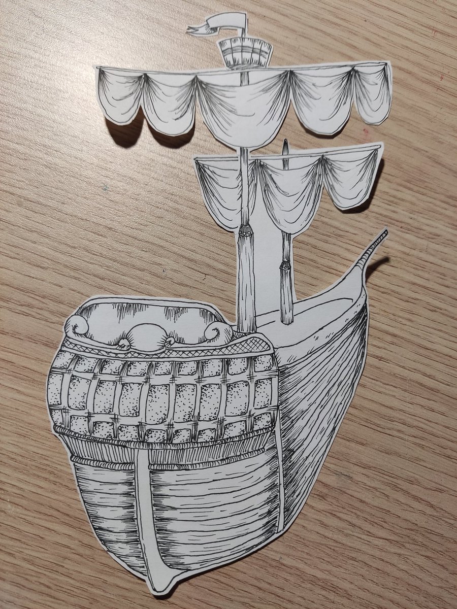 eri_chan_2006's tweet photo. My boat! It's for a school project but i love it!
#art #drawing #loveart #highschoolproject #boat https://t.co/HFQSNy87oz