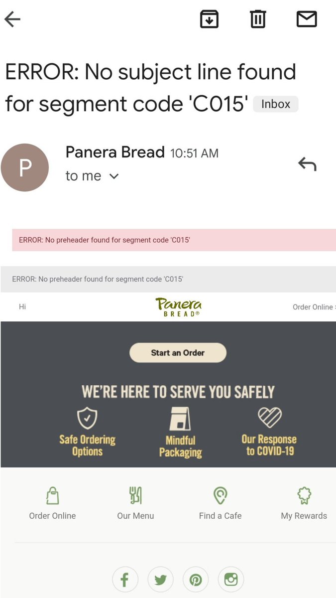 Panera Bread tweet media