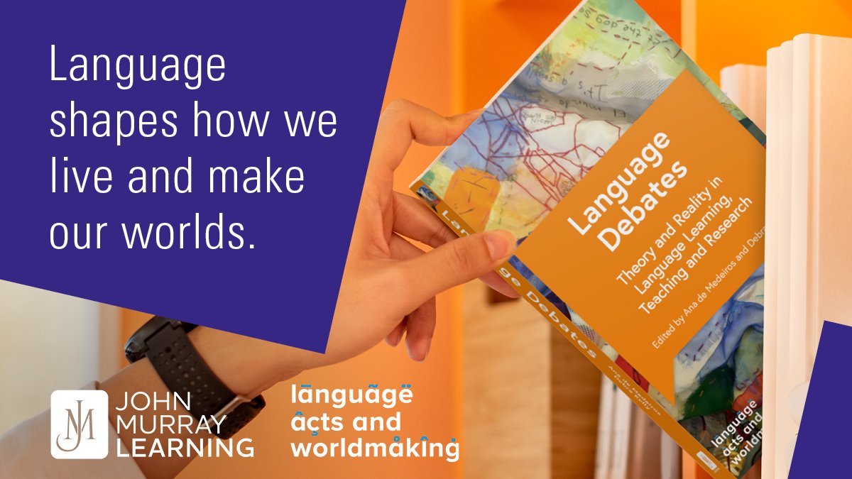 TYOpenRoad's tweet photo. “Language Debates here encompass not only #languageteaching and #languageacquisition, but the ways in which we think ‘through’ and ‘in’ the languages we speak..." Foreword, Language Debates.
Read more about our new cutting-edge academic series here: https://t.co/MvNLoovLu6 https://t.co/p1fiAO2EOt