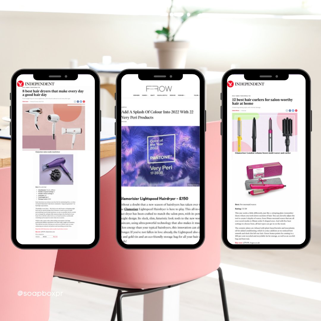 SoapboxPRUK's tweet photo. Swipe to see all our coverage for our clients! In some wonderful publications this month 💖

#PressCoverage #ClientCoverage | #WomensConsumerPress https://t.co/m5IrEVh3k8