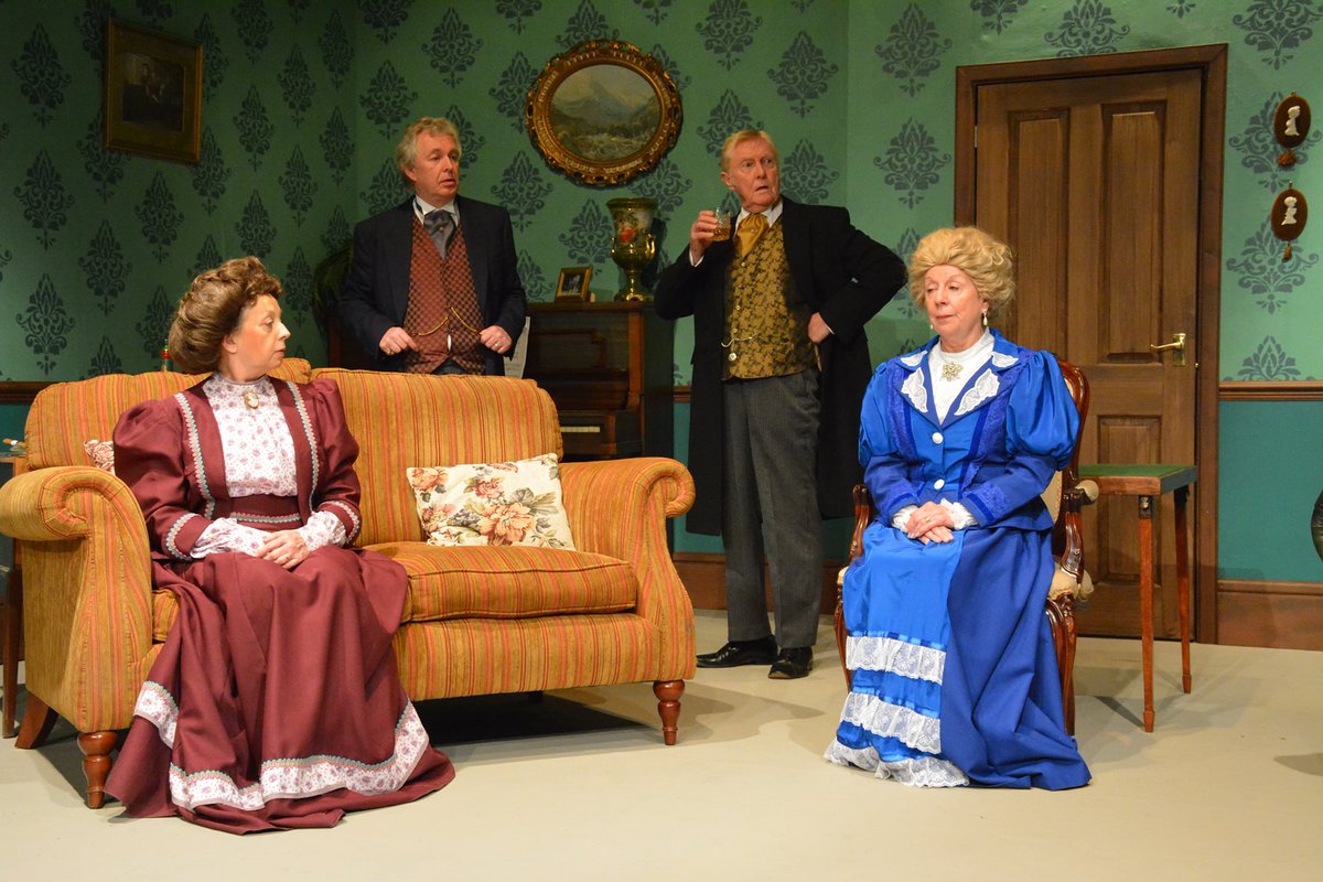 gbtheatre's tweet image. Tonight's the night. Opening night for When We Are Married @gbtheatre. Performance starts 7:30pm. Doors (and bar) open from 6:30pm. Tickets bit.ly/GBT-WhenWeAreM… or available on the door. 
Support your local theatre and have a great night out!
#LoveLiveTheatre #SeeItSafely