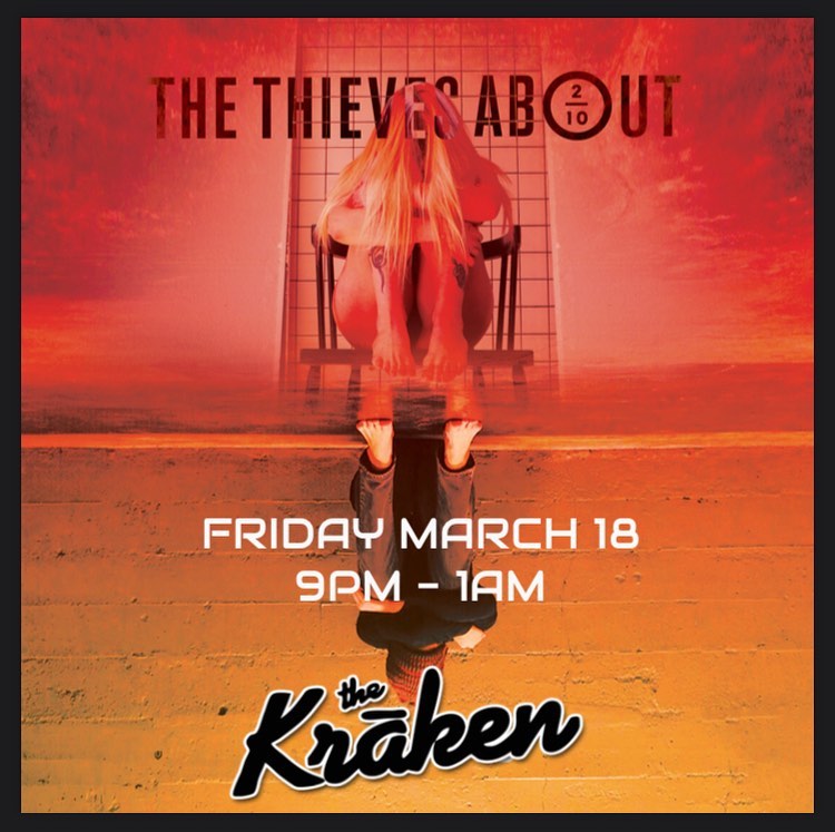 Mark your calendars, we’re heading to The Kraken Cardiff this Friday! 🚨
#thethievesabout #sandiegomusicscene #livemusic #altrock #aternativerock #partyon #cardiffbythesea #theoriginalkraken