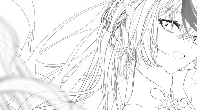 情報量で遠近を出す試みをしながらのwip 