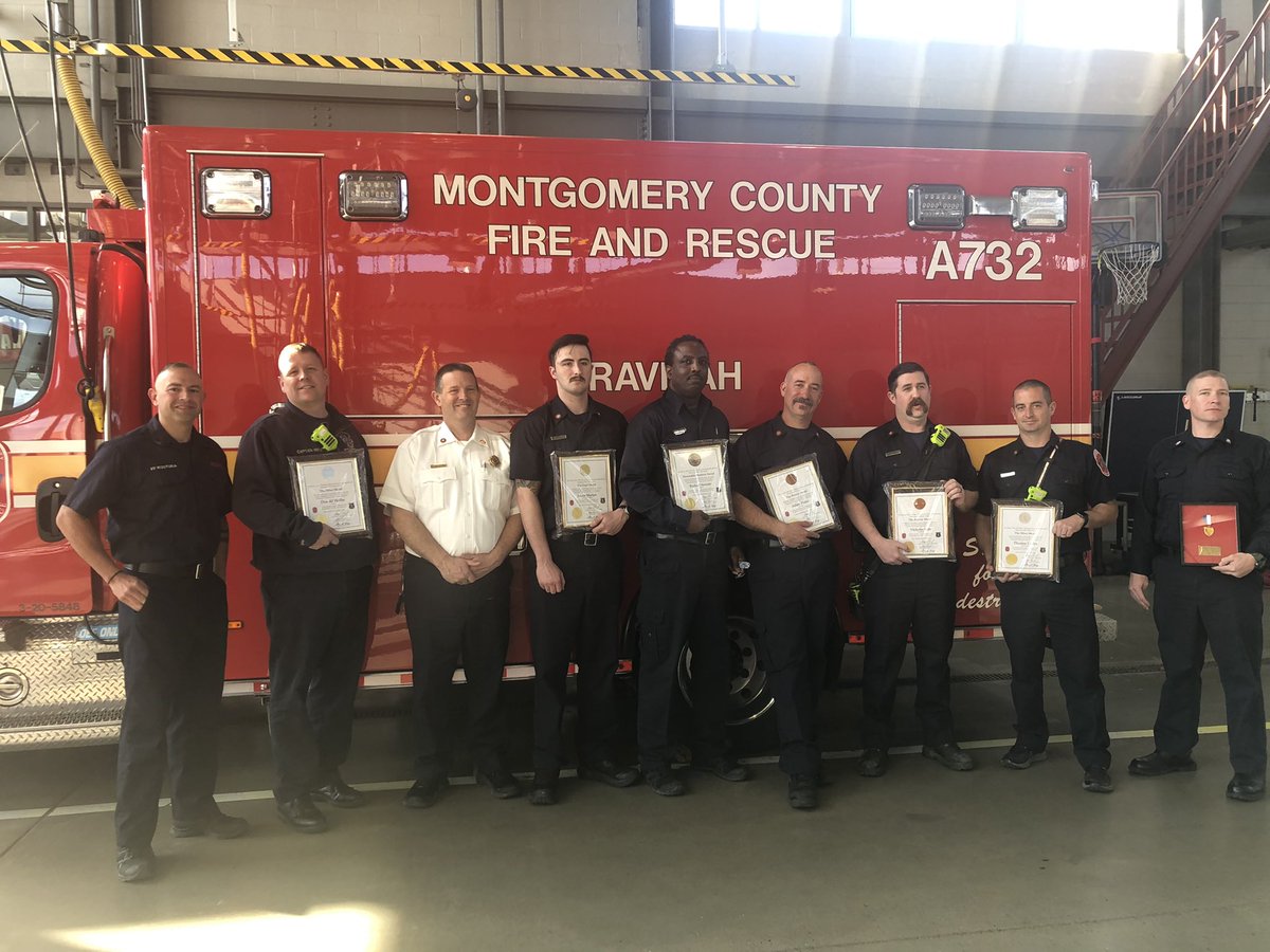 mcfrsPIO's tweet photo. Congrats @MontgomeryCoMD *Gold Medal of Valor- FF Ryan Houck; FF Justin Marlatt; *Silver Medal of Valor- Captain Donald Heflin; MFF TJ Carlin *Bronze Medal of Valor- Lt Adam Peake, MFF Jerry Smith, MFF Patrick Khaghani, FF3 Nicholas Galt, &amp; FF Kristofor Kostura &amp; others #MCCCPSA https://t.co/6L1s81s6Ds