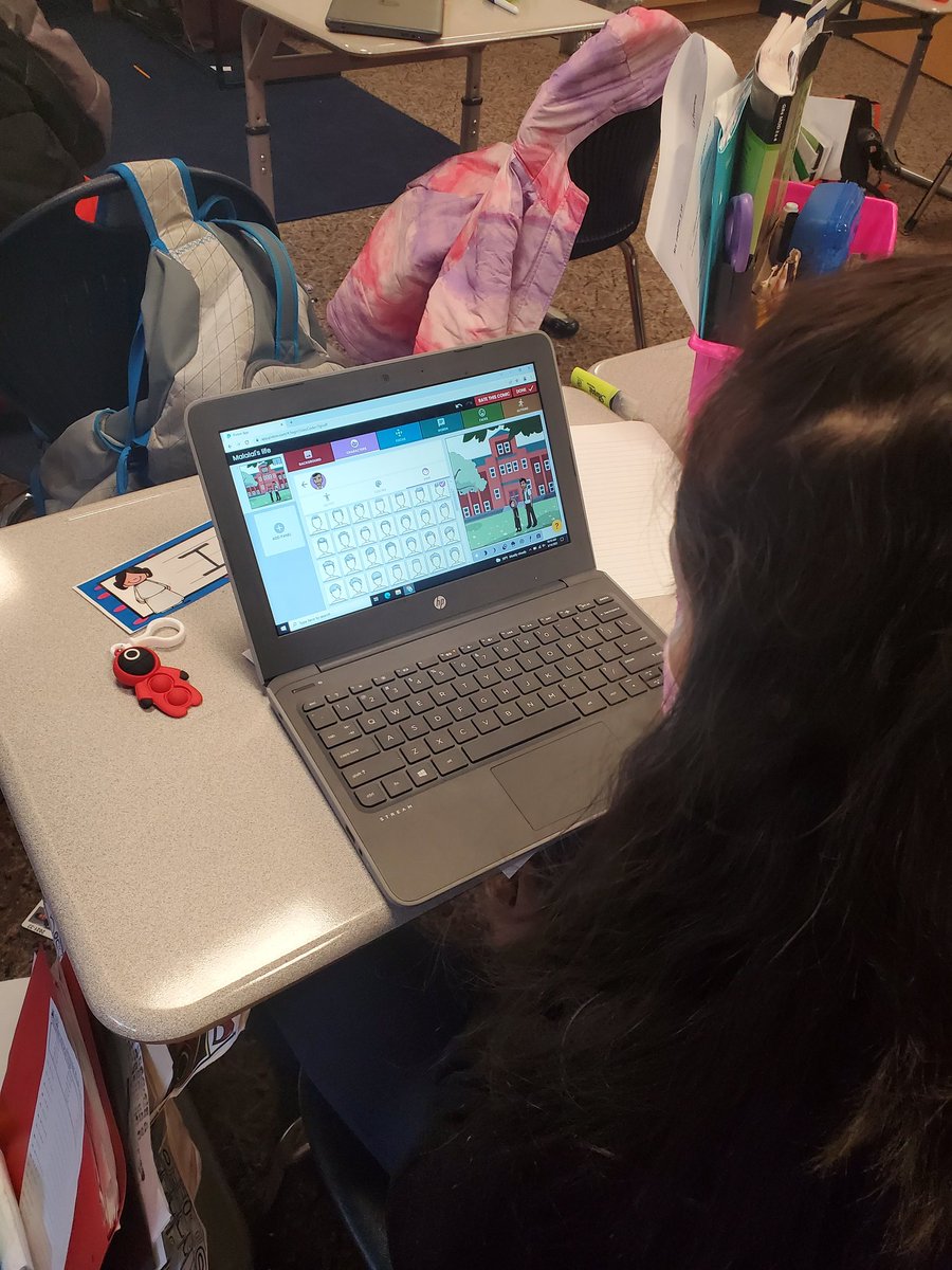 FabFauvelle's tweet photo. @FoxboroughRCS Students in Mr.Fauvelle's class use @Pixton to review non violent protest methods used by Martin Luther King Jr and Malala Yousafzai. #fabulousfauvelle #pixton #MLK #malala https://t.co/CF3t8blBc6