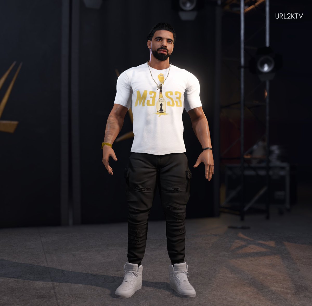 URL2K's tweet photo. Til Death Do Us Part⁉️ #WWE2K22 #Drake #TDDUP #M3S3 #OVO #URL2K https://t.co/Ht2tubBtpB