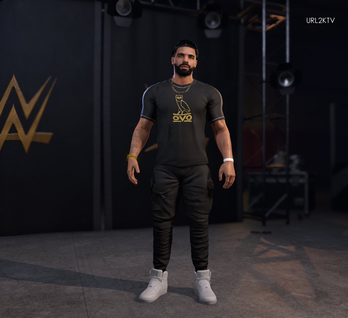 URL2K's tweet photo. Til Death Do Us Part⁉️ #WWE2K22 #Drake #TDDUP #M3S3 #OVO #URL2K https://t.co/Ht2tubBtpB