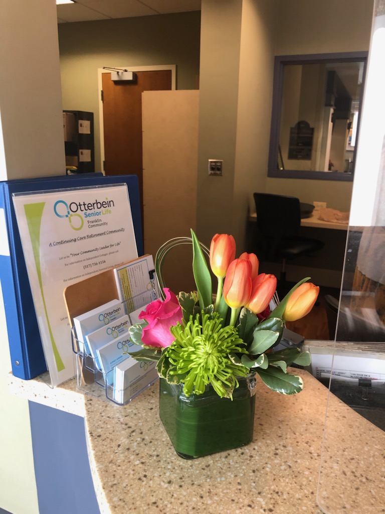 About those #WorkTruckWeek centerpieces: Annual Meeting centerpieces are bringing cheer to Indy-area senior housing residents. Our florist <a href="/jpparkerflowers/">JP Parker Flowers</a> brought the full truckload to several local nursing homes following the event.
