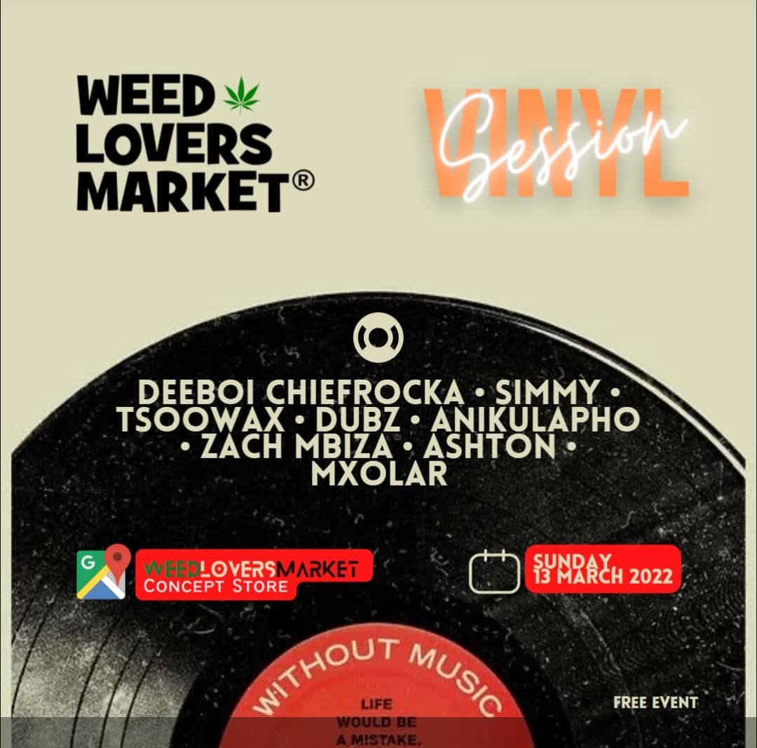 weedloversstore's tweet photo. Sundowners during our "Vinyl Sessions" yesterday at the store was a remarkable experience... A big s/o to the disc jokers 🔥🔥🔥
'Without Music Life Would Be A Mistake' ~ The WLM way ❤️🍃~
#LessIsMore #LoversOfMusic #MovementForTheKOOL https://t.co/meJtaIraen
