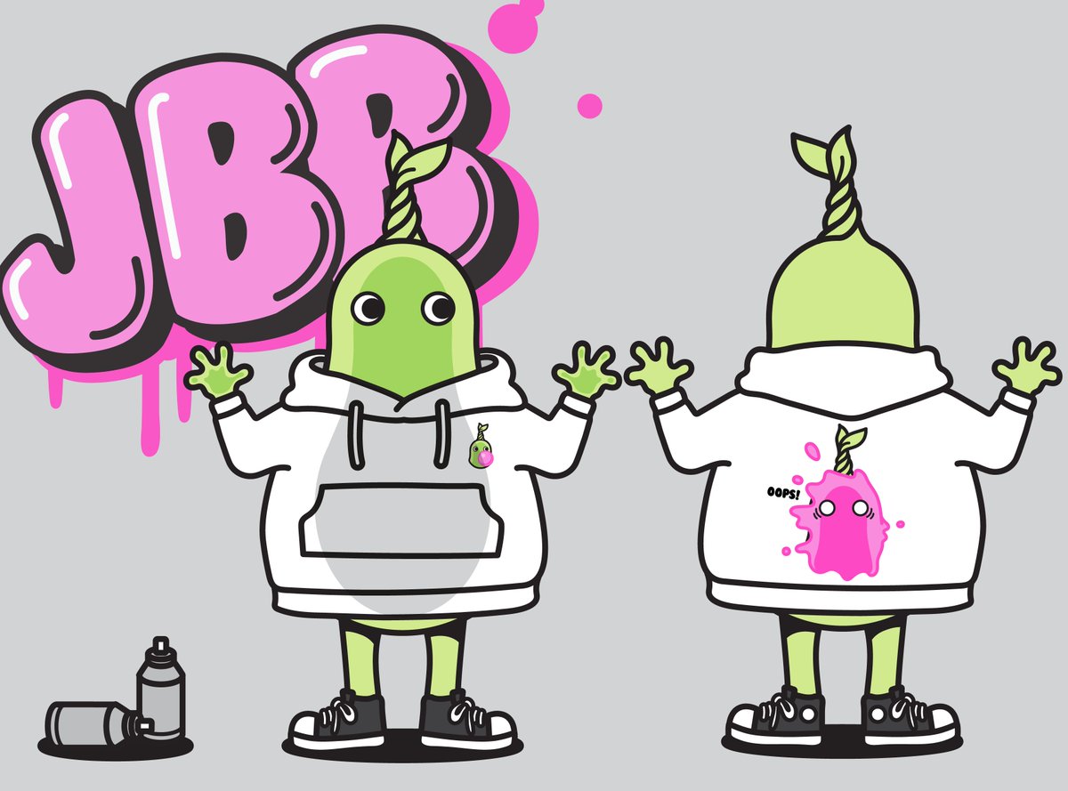 jamzbonbon's tweet photo. Told you Bonbon LOVES bubble gum!

♥️Bonbon hoodie♥️

Comment your hoodie size!👇

#NFTCommunity https://t.co/sxFoVzl8wQ