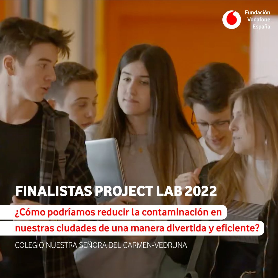 FundVodafone's tweet image. ¡Ya tenemos los 10 finalistas de la 3ª edición de #ProjectLab!

🔺 Hemos flipado con todos vuestros proyectos y por eso, estamos deseando desvelarlos en la gran final donde descubriremos los equipos ganadores.