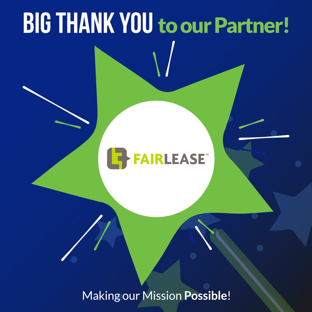 GrantFairyTX's tweet photo. Welcome our new "Champion" Sponsor, FairLease! A different type of auto-leasing company, who believe driving should be enjoyable, fairly priced &amp; without hassle. They follow philosophy of putting people ahead of profits!

Thanks for helping us recognize Texan Workplace Heroes 💚 https://t.co/ATPwPKkPWA