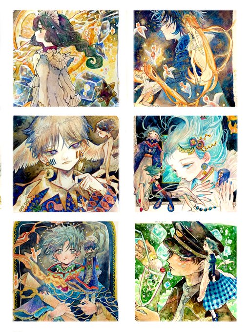 最近のミニ原画たちまとめ🙆‍♀️ 