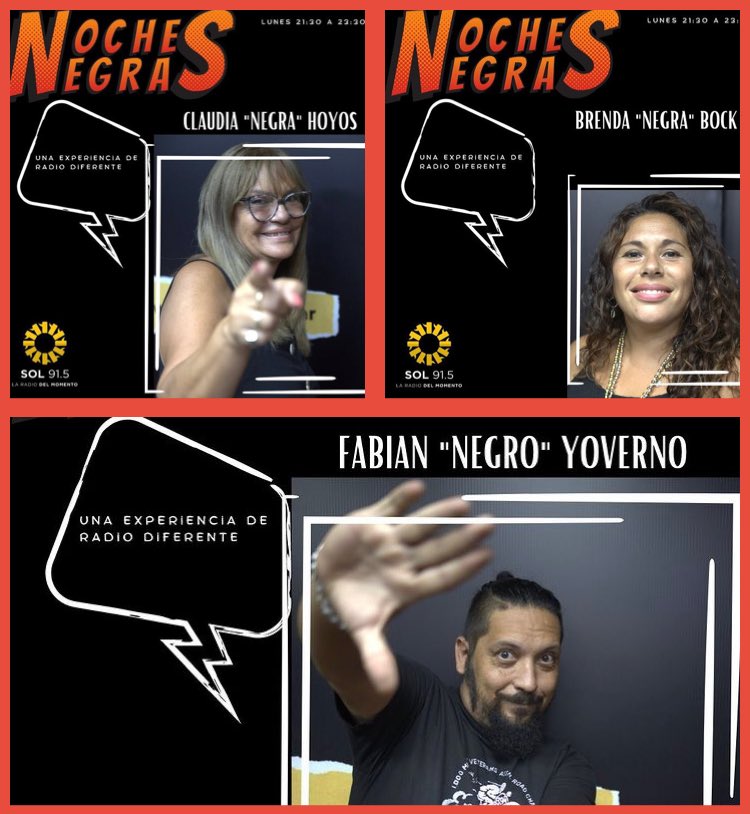 negrahoyos's tweet photo. #nochesnegras Lunes 21,30hs por @fmsol915
Hoy tenemos un programa IM PER DI BLE
Para arrancar la noche de lunes con todas las ganas, haciendo una experiencia de radio diferente 🎤📻🎧👂🏾
#radio
#comunicación
#encuentro
#amitad
#diversión
@brenbock
@negroyoverno
@ViviKiroga https://t.co/eIKBdZFATr