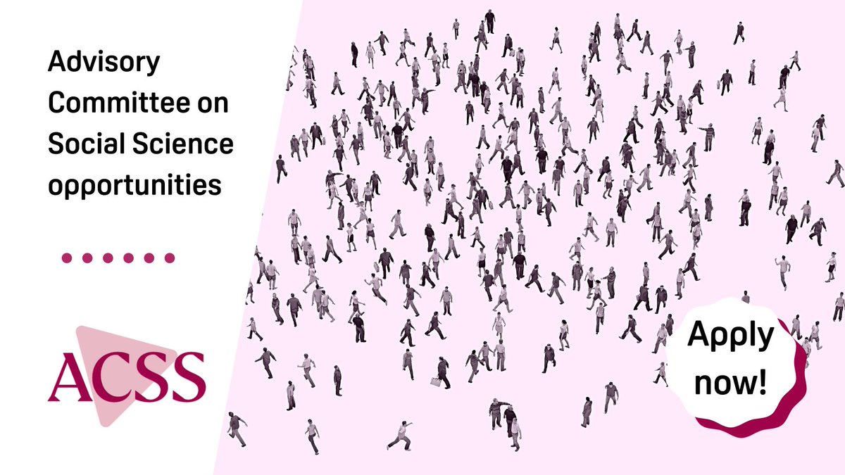foodgov's tweet image. Do you want to use your expertise to help advise the FSA on social science? 

We're recruiting new members to our independent Advisory Committee on Social Science.

Here are the details on how to apply: food.gov.uk/about-us/join-… 

#FSAScience #SocialScience