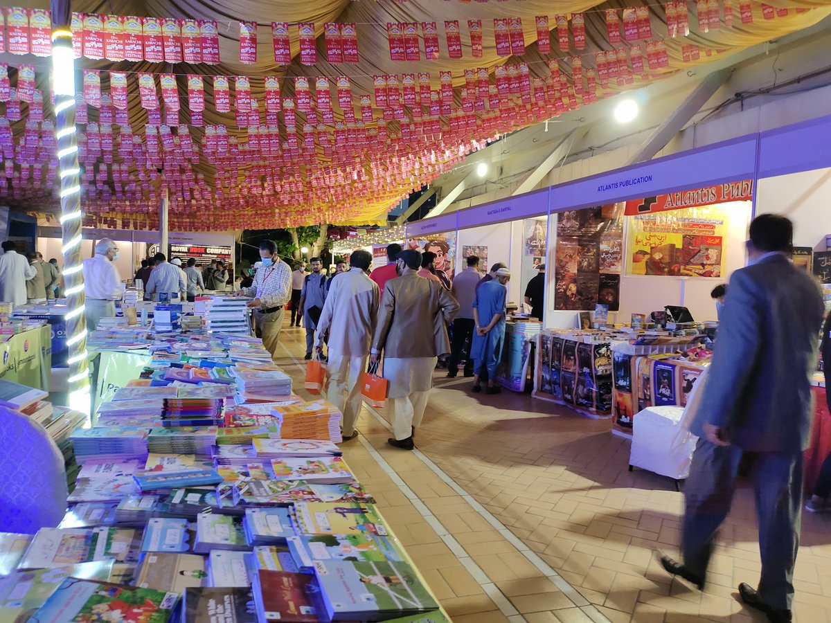 shahidrahim's tweet photo. Karachi Literature Festival,One of the finest literary festival left in Pakistan.
#KhiLF2022 #pakistan #PakistanZindabad #karachi https://t.co/M9sREnzcly
