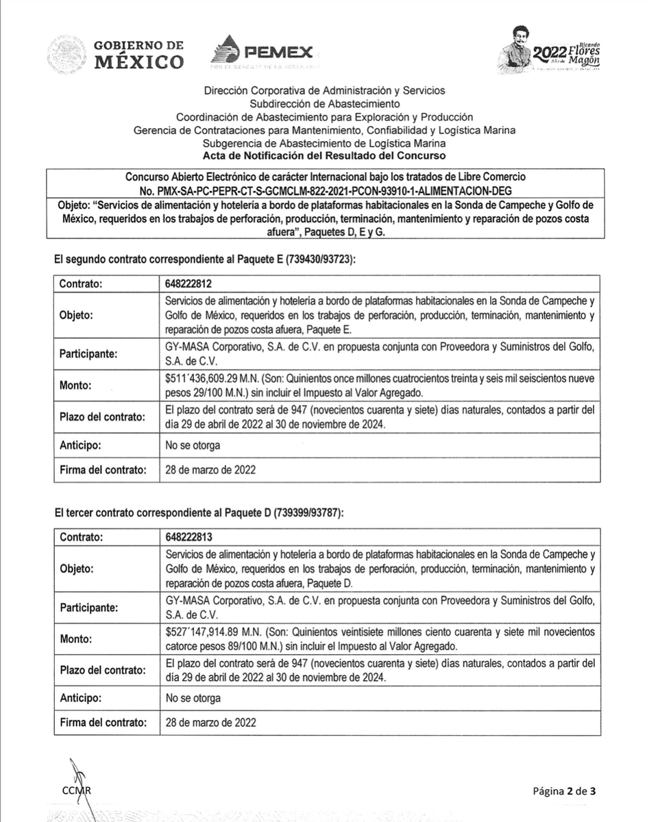linozentella_'s tweet photo. Denuncia al 9933989844... Definen lici GCMCLM (Gaby del Olmo) 822-2021-PCON-93910-1 Alimentación-DEG, comida para plataformas: Paquete G, contrato 648222811, $597,537,443 mdp, para la tabasqueña Súper Pereyra, que relacionan con El Agrónomo desde que ganó el contrato 648229801... https://t.co/f5cLdtefpV