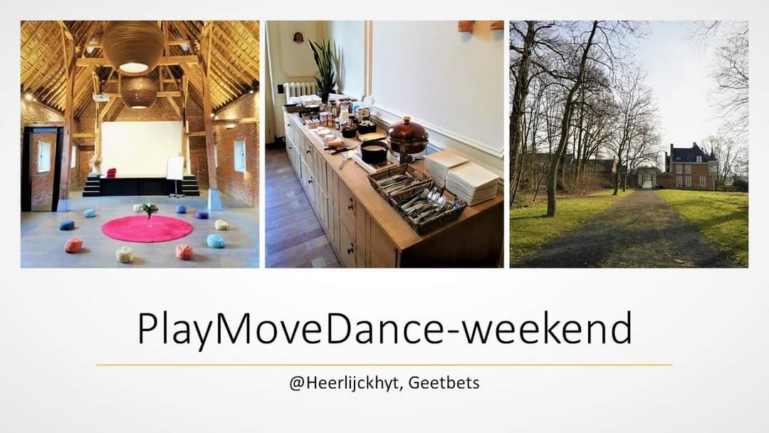 marchast's tweet image. Het was een heerlijke tijd in de Heerlijckhyt! :-) Wat heb ik er van genoten weer een groep van deelnemers mee te mogen nemen in het verhaal van hun lichaam tijdens het afgelopen PlayMoveDance-weekend! #Move2Create #PlayMoveDance #danstherapie #thestoryofyourbody #dans #beweging
