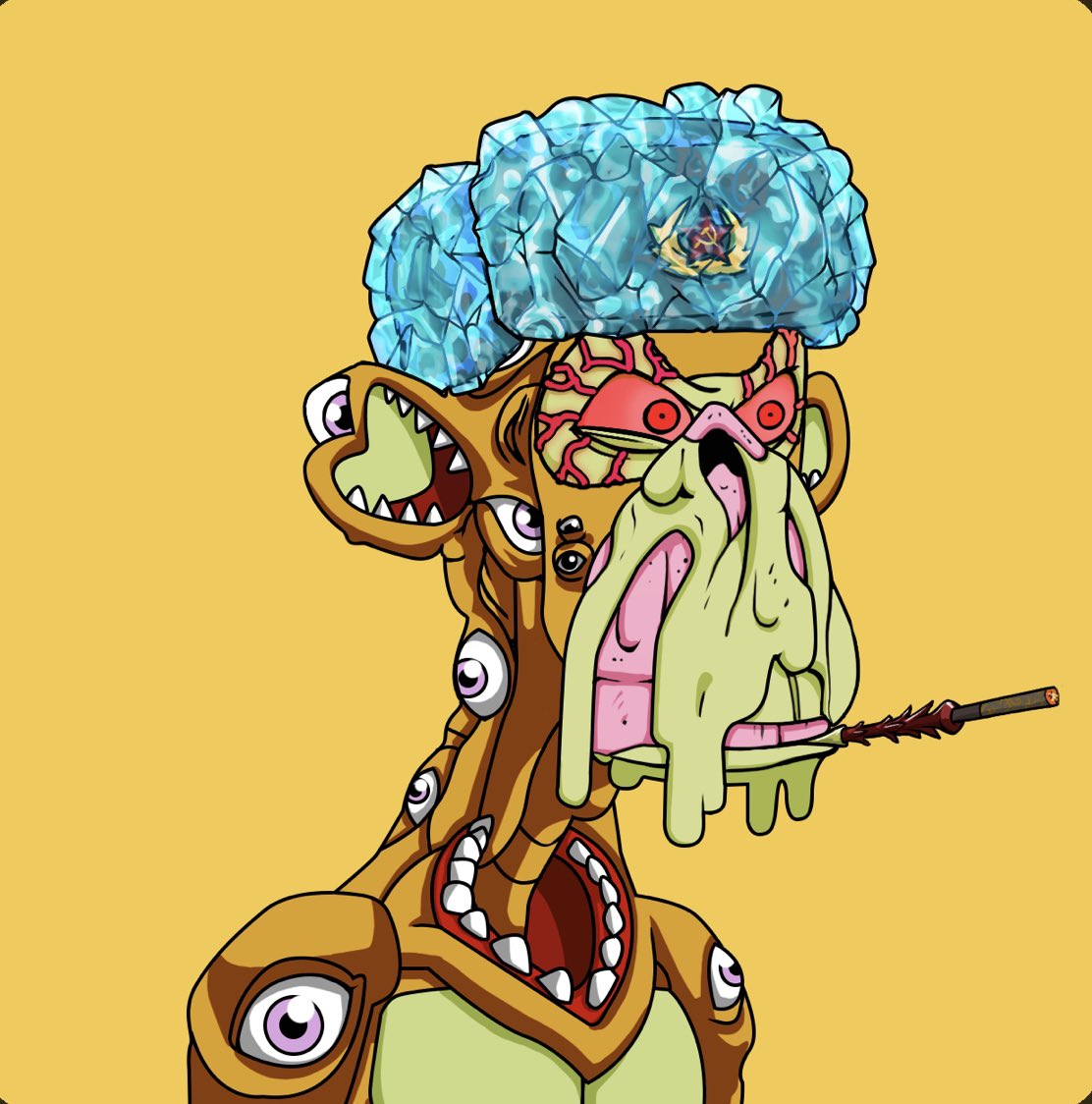 Finally did it, joined the <a href="/BoredApeYC/">Bored Ape Yacht Club 🍌</a> #MAYC