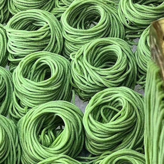 Seeing #green for #StPatricksDay 💚🍝 #DesignInspiration #EatPrintLove