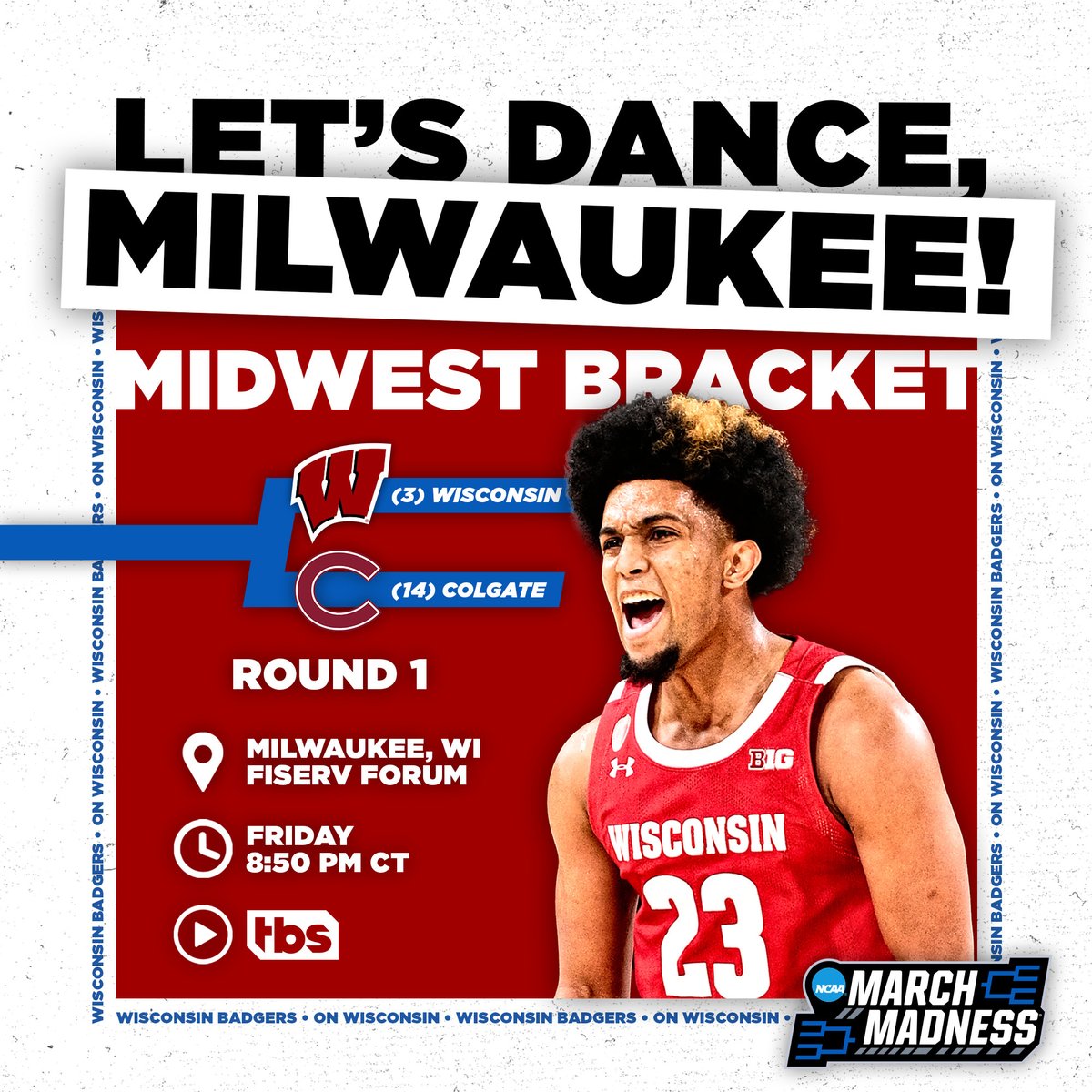 BadgerMBB's tweet photo. Who's coming to Milwaukee?! 🙋‍♂️🙋‍♀️ https://t.co/F5lgaNio5S