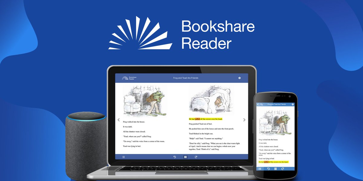#ICYMI Introducing the Bookshare Reader Suite, a new suite of reading tools for web, mobile, and smart speaker, coming summer 2022. Bookshare Reader for smart speaker available now! Learn more: ow.ly/pRe150IgetB #BookshareReader