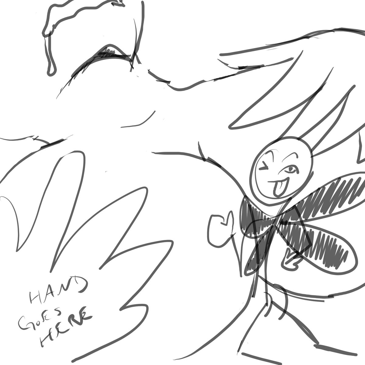 DirtyBramble's tweet photo. I had so much fun learning to draw nsfw. The concept sketch gives me a good chuckle https://t.co/YhyA7Uhl0B