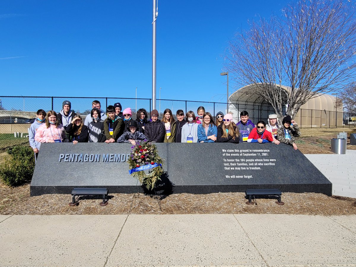 AMS_counselors's tweet photo. So far today, a visit to Arlington National Cemetery, the 911 Pentagon Memorial and the Iwo Jima Memorial.... https://t.co/9Y4z65qZTr