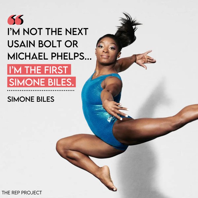 Happy Birthday to the GOAT, the first Simone Biles 