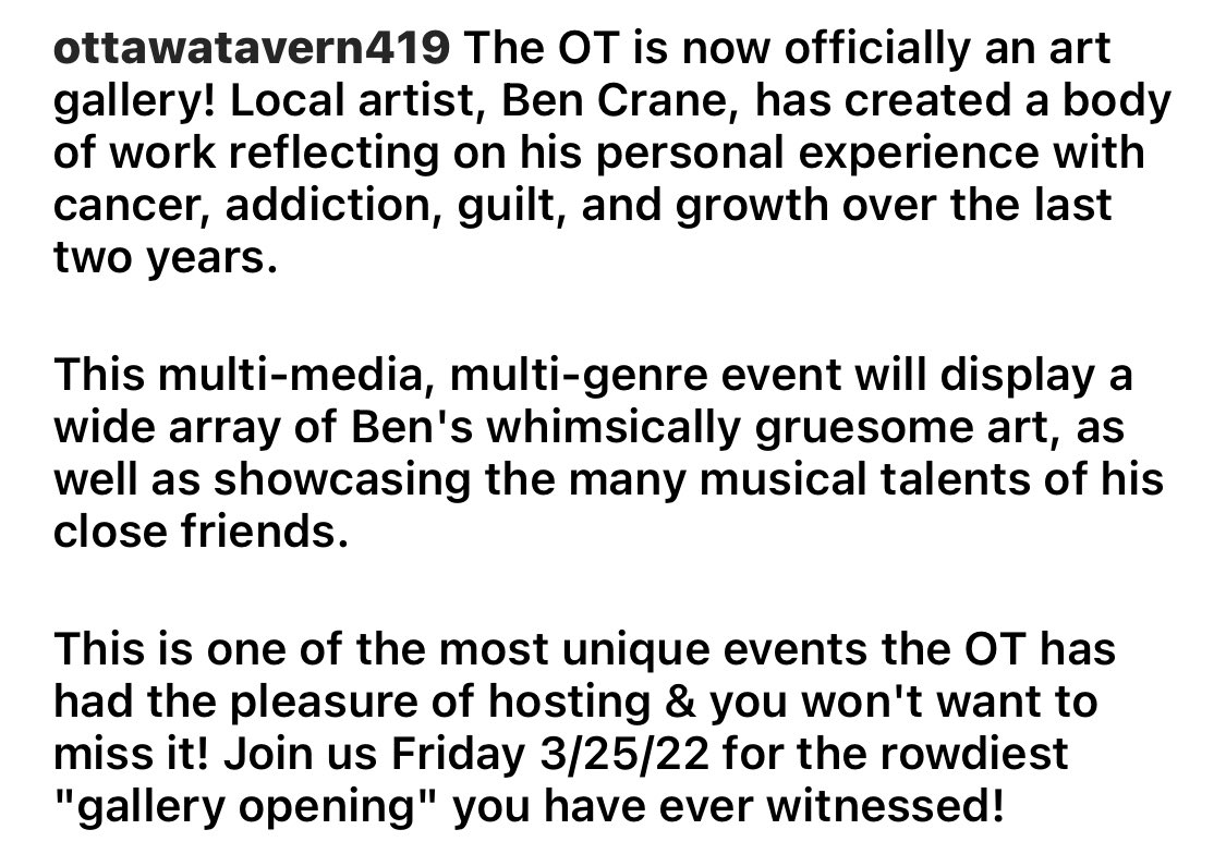 lil more in depth description of my upcoming display at the <a href="/ottawa_tavern/">The Ottawa Tavern</a> 😇😇😇