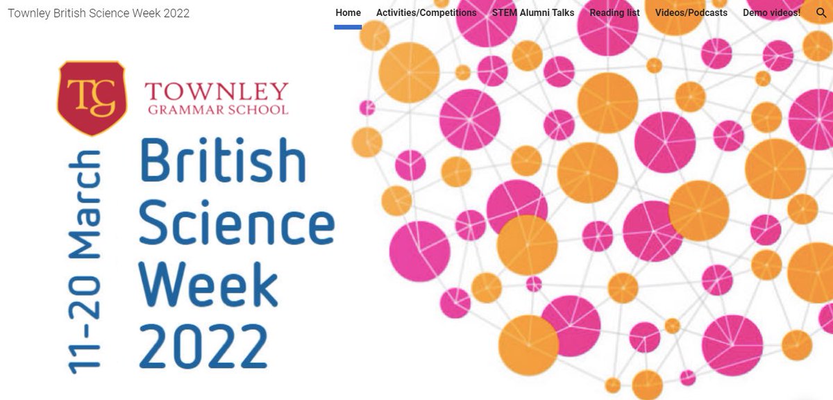 Loving the engagement our British Science Week site is getting already - reading lists, podcast suggestions, competitions and more! Students should check their Hubs for the link and to also access our BSW Google classroom! #BritishScienceWeek2022