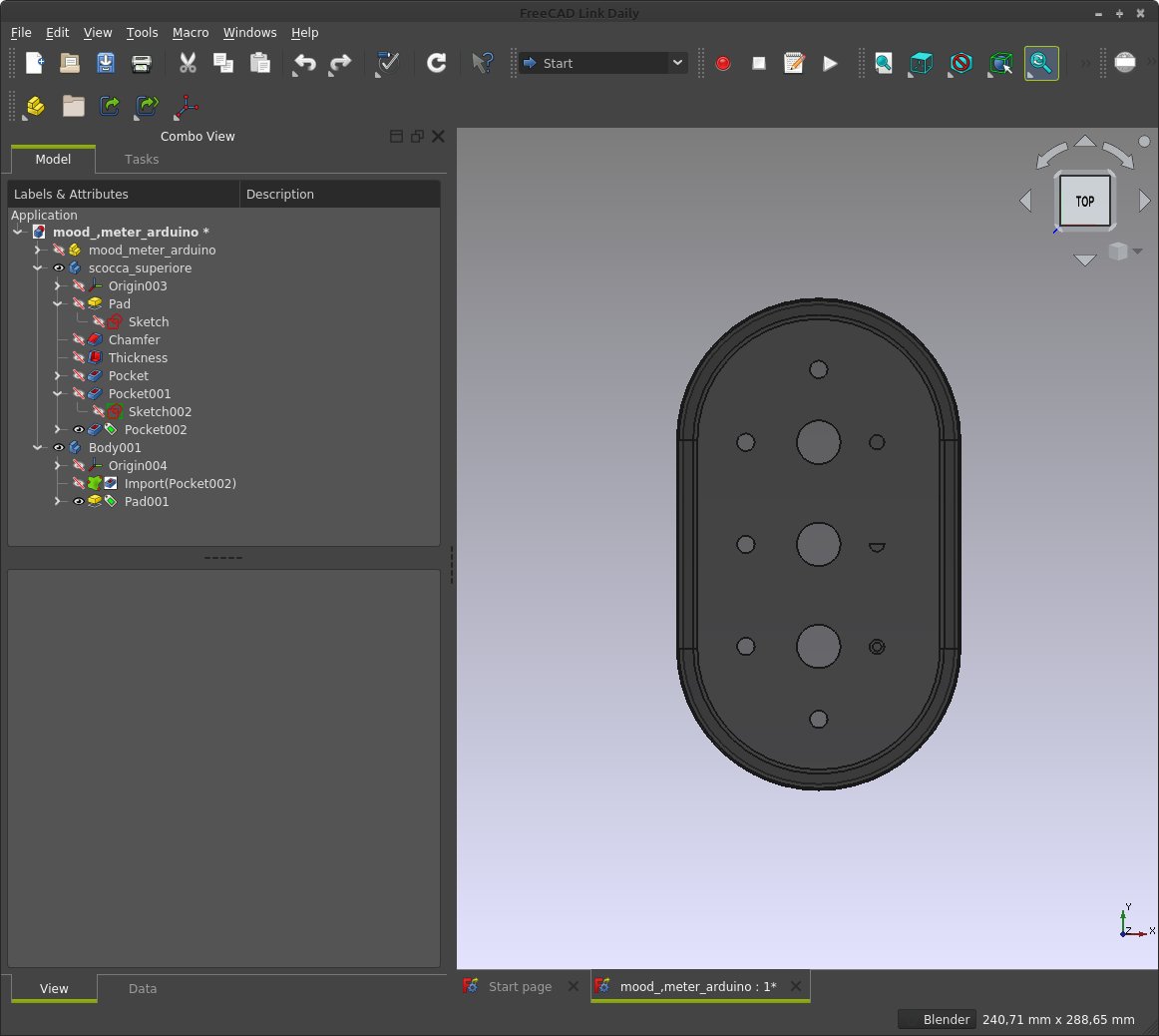 Chihauccilconte's tweet photo. @voidinnovationlab VOID Veneto Orientale Innovation District What is the most basic interface we can think of? #3buttons #moodmeter #FreeCAD #KiCad #interactiondesign https://t.co/ow3UkVUhHE